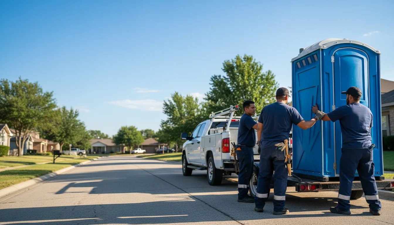 Portable Toilet Rental in Santa Elena, TX near me